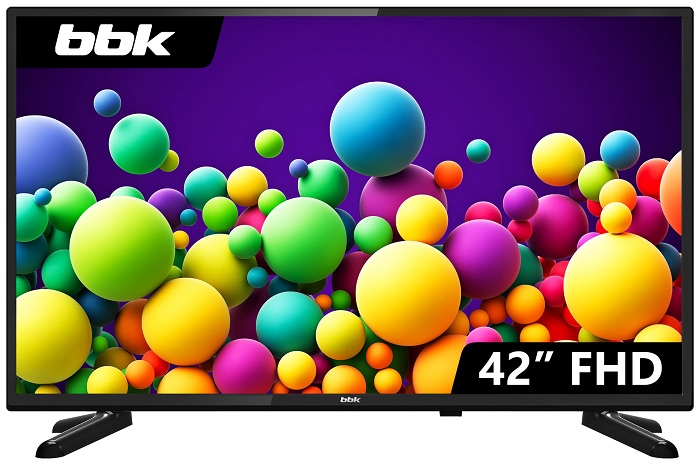Телевизор 42" BBK 42LEM-1065/FTS2C; Direct LED;