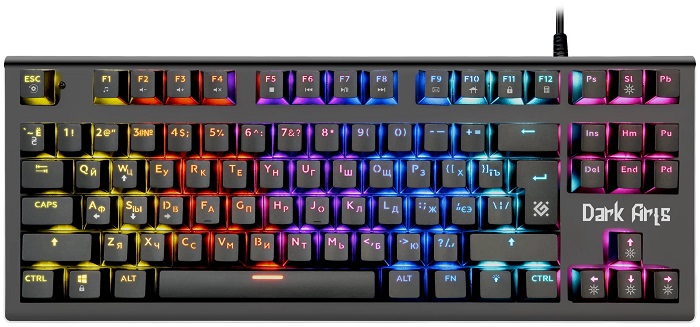 Клавиатура Defender Dark Arts GK-375 RU