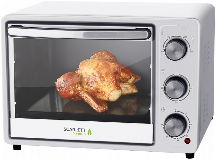 Мини-печь Scarlett SC-EO93O22; 1300 Вт; 100-250°C;