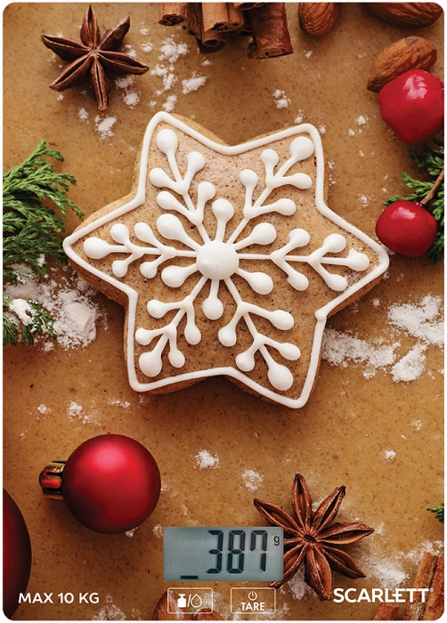Весы кухонные Scarlett SC-KS57P42; 10 кг;