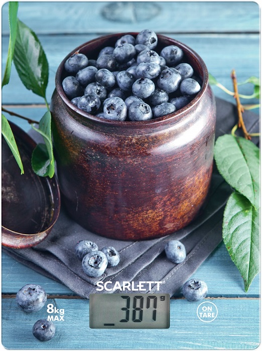 Весы кухонные Scarlett SC-KS57P60; 8 кг;