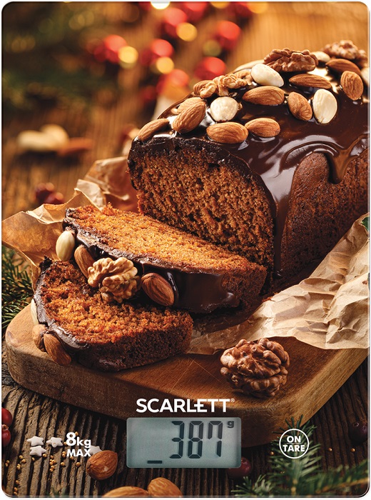 Весы кухонные Scarlett SC-KS57P70; 8 кг;