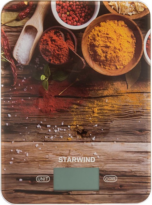 Весы кухонные StarWind SSK3358; 5 кг;