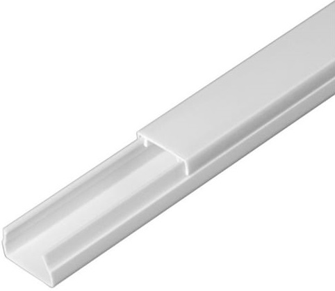Кабель-канал 15х10мм IEK ECOLINE (CKK11-015-010-1-K01); белый