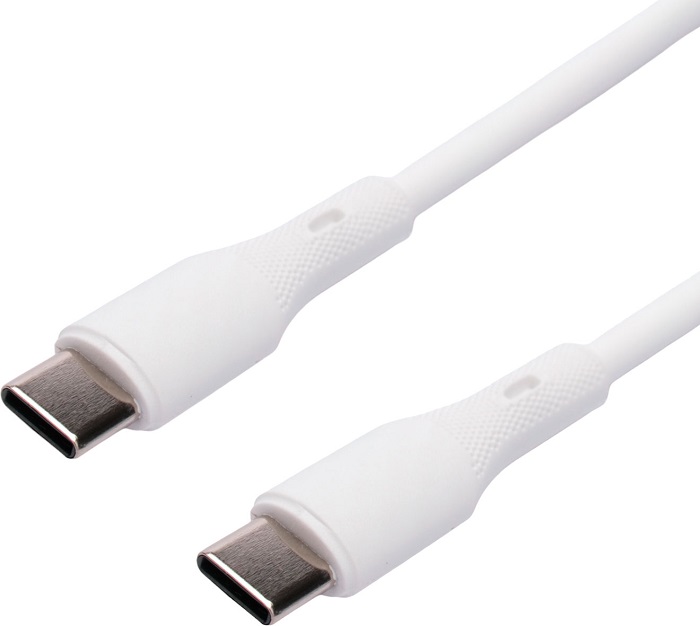 Кабель Type-C/Type-C USB 2.0 Cablexpert (CC-USB2S-CMCM-1M-W);