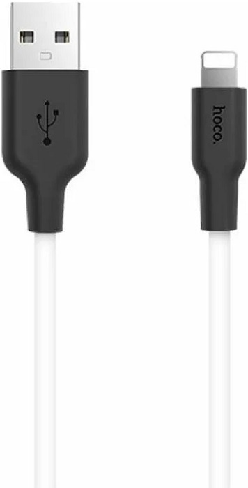 Кабель AM/Lightning Hoco X21 (6957531071365); 2А;