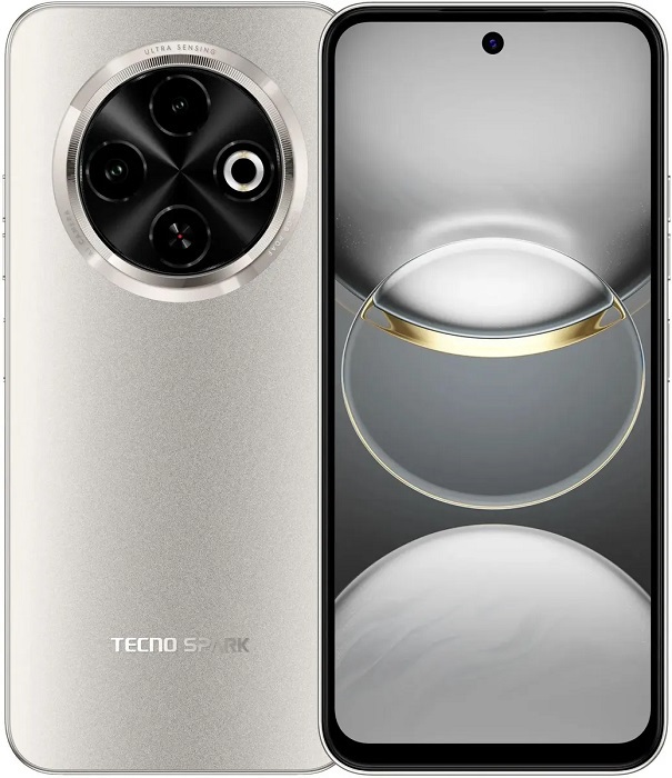 Смартфон Tecno Spark 30C 6/128Gb Titanium