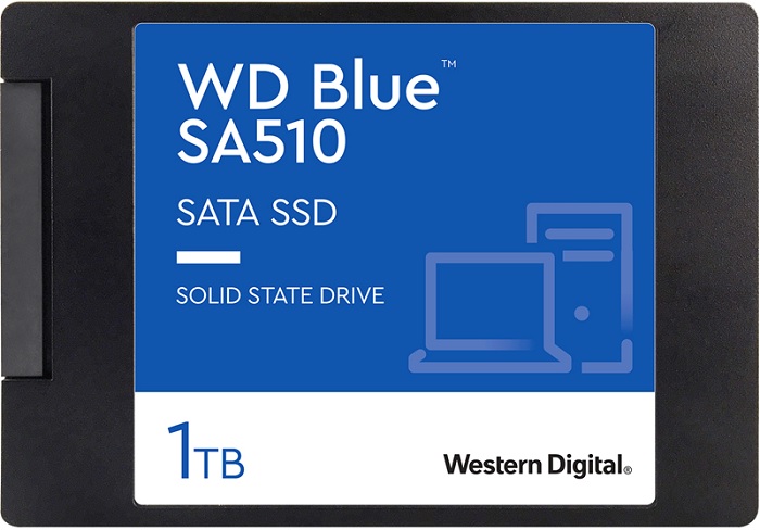 SSD-накопитель 2.5" 1Тб WD Blue (WDS100T3B0A);