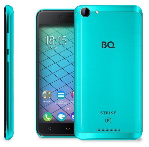 Смартфон BQ StrikePower Azure Blue Brushed