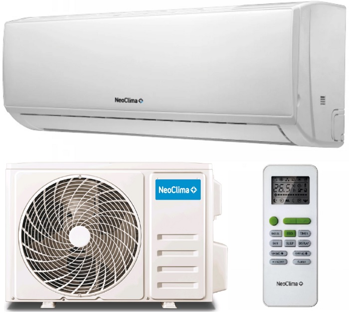 Кондиционер 24k NeoClima Plasma (NS/NU-HAL24F); 1994/2190