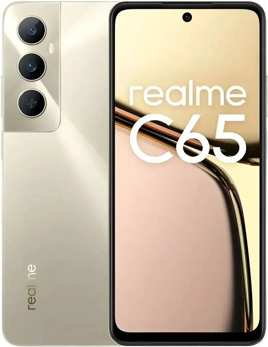 Смартфон Realme C65 6/128Гб Gold (RMX3910);