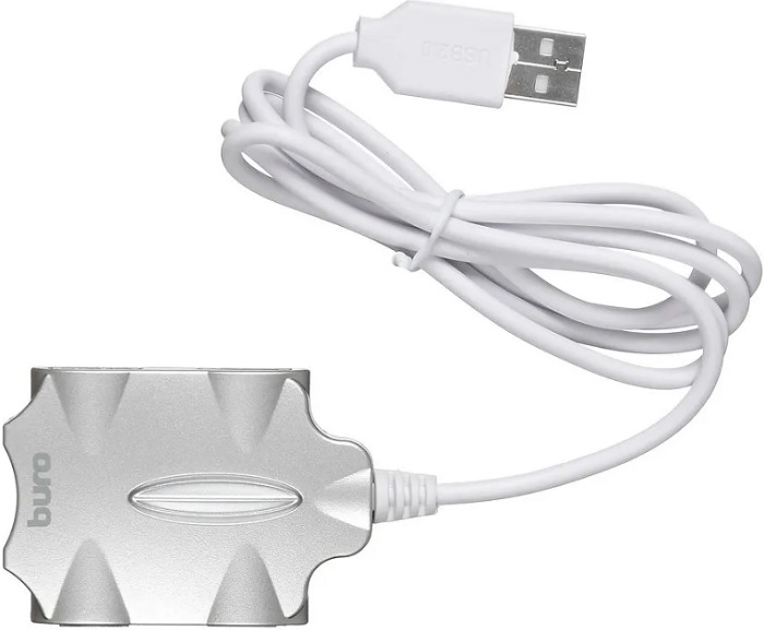 USB-хаб Buro BU-HUB4-0.5-U2.0-Candy; 4 порта; 0.5