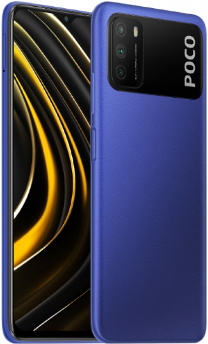 Смартфон POCO M3 4/64Гб Cool Blue