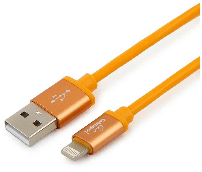 Кабель AM/Lightning Cablexpert Silver (CC-S-APUSB01O-1M); 1