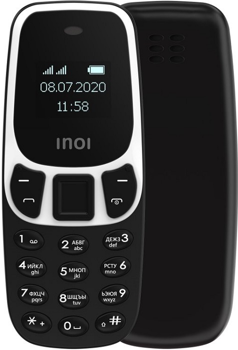 Мобильный телефон INOI 102 Black; 1.7";