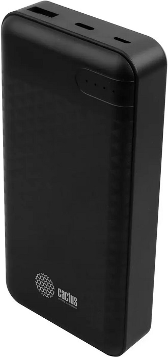 Портативный аккумулятор 20 000 мАч Cactus