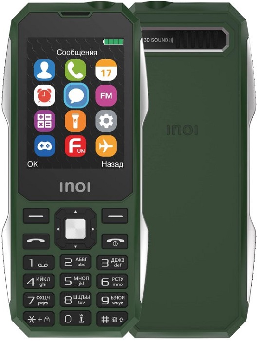 Мобильный телефон INOI 244Z Khaki (4660042757452);