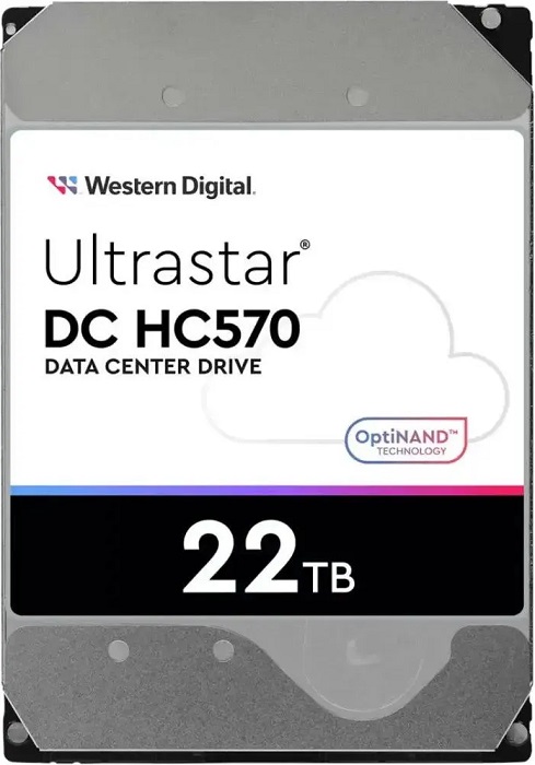 Жесткий диск 3.5" 22Тб WD Ultrastar