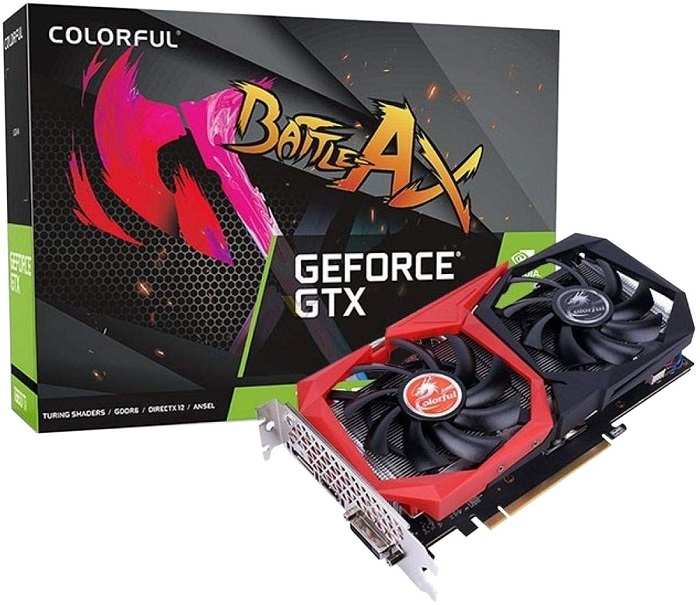 Видеокарта nVidia GTX 1650 Colorful GTX