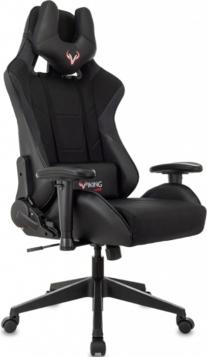 Кресло для геймеров Бюрократ VIKING-4/AERO-BLACK; черный