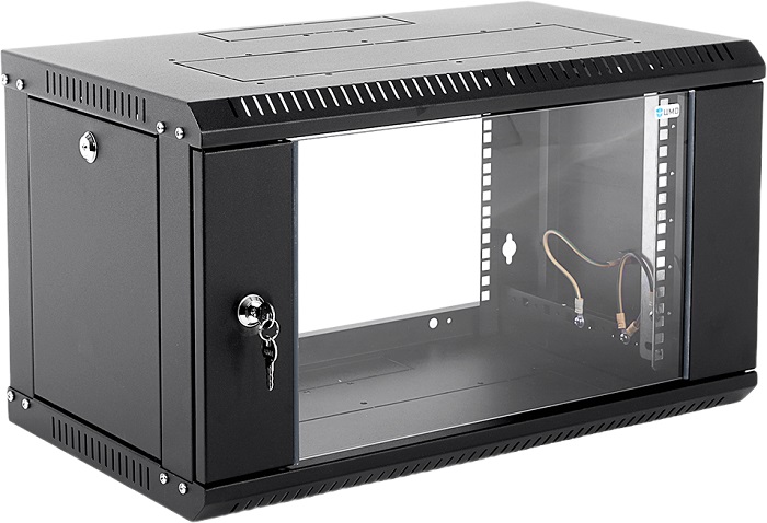 Шкаф коммутационный ЦМО 6U (ШРН-Э-6.650-9005)