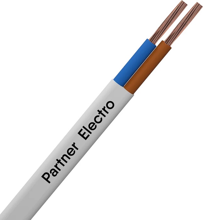 Кабель ШВВП 2x0.75 мм² Партнер-Электро (P025G-0203-C050);