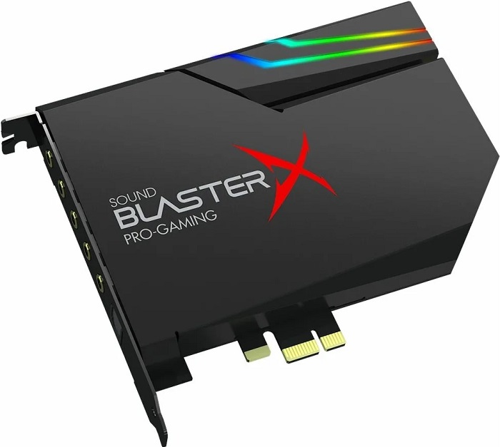 Звуковая карта PCI-E Creative Sound BlasterX