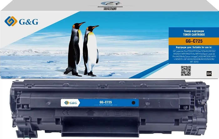 Картридж лазерный G&G GG-C725; для Canon
