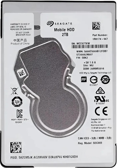 Жесткий диск 2.5" 2Тб Seagate Mobile
