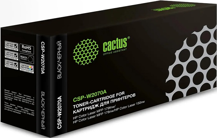 Картридж лазерный Cactus CSP-W2070A; для HP