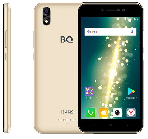 Смартфон BQ Jeans 1/8Гб Gold (BQ-5591);
