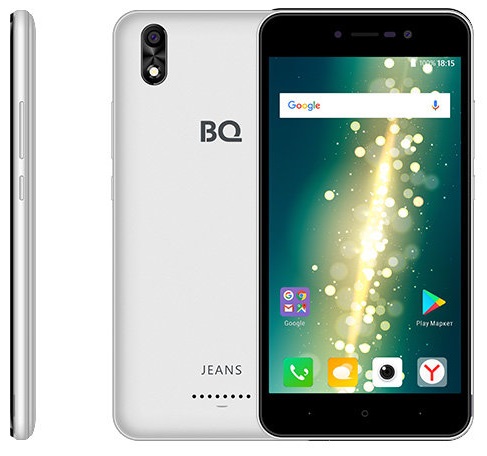 Смартфон BQ Jeans 1/8Гб Silver (BQ-5591);