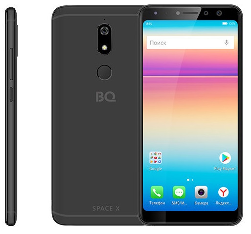 Смартфон BQ Space X 3/32Гб Black