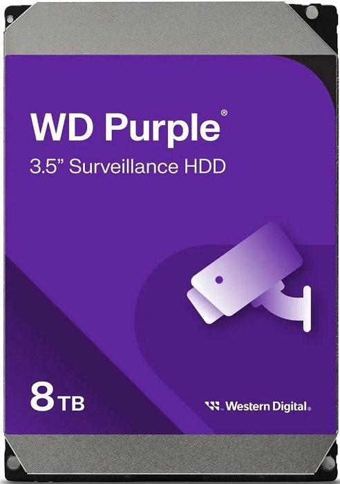 Жесткий диск 3.5" 8Тб WD Purple