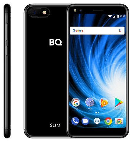 Смартфон BQ Slim 2/16Гб Glossy Black