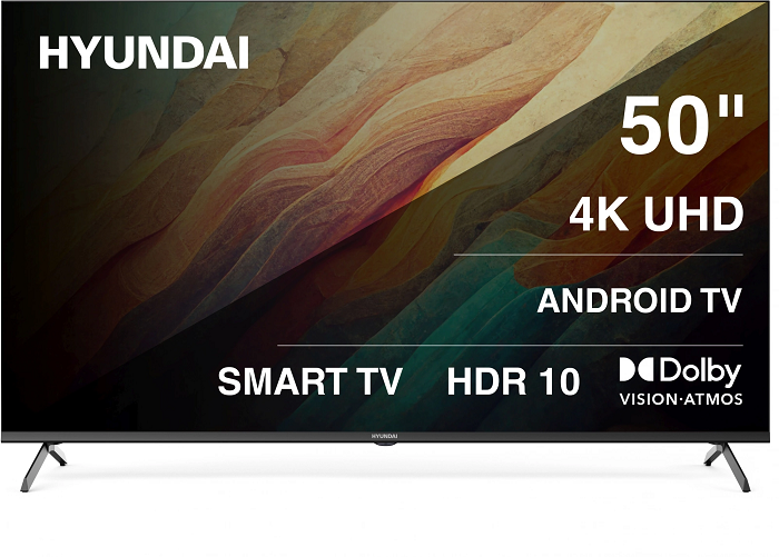 Телевизор 50" Hyundai H-LED50BU7009; Direct LED;