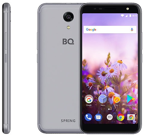 Смартфон BQ Spring 1/8Гб Grey (BQ-5702);