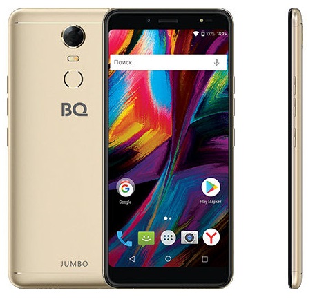 Смартфон BQ Jumbo 2/16Гб Gold (BQ-6001L);
