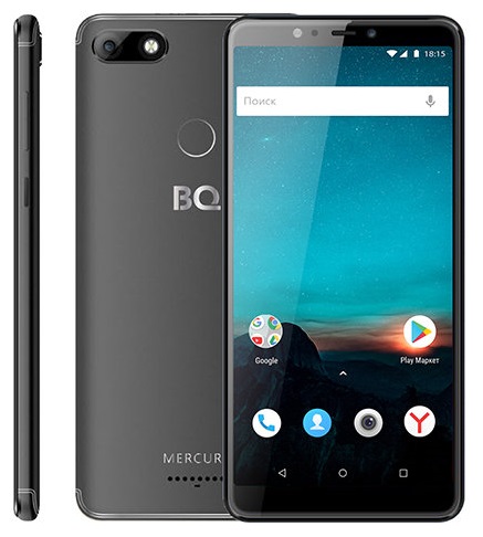 Смартфон BQ Mercury 2/16Гб Black (BQ-6016L);