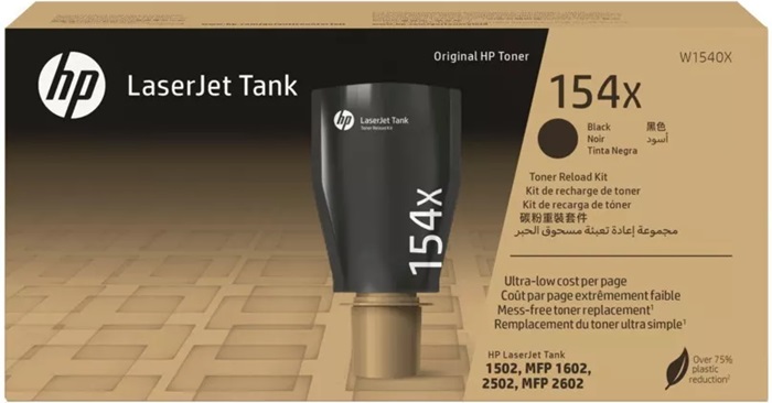 Заправочный набор HP 154X (W1540X); для