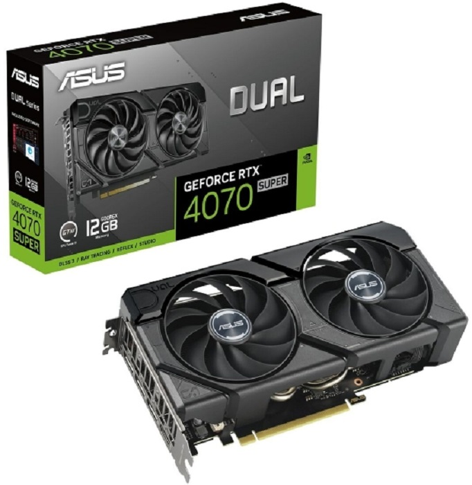 Видеокарта nVidia RTX 4070 SUPER Asus