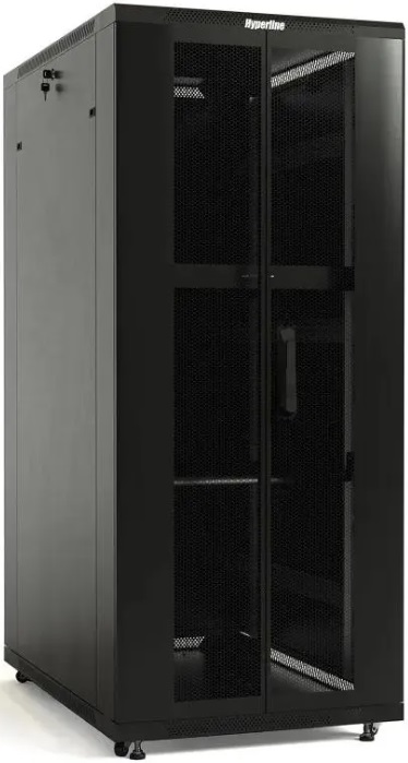 Шкаф коммутационный Hyperline TTB-4268-DD-RAL9004