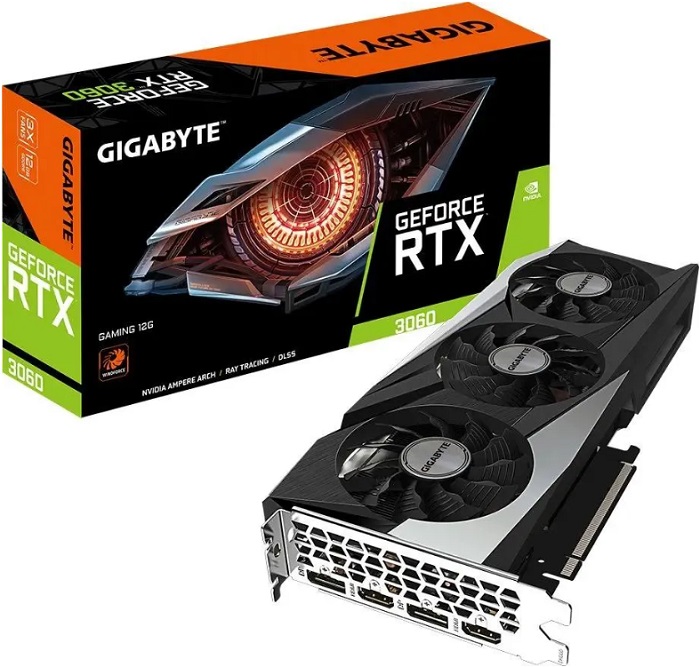 Видеокарта nVidia RTX 3060 Gigabyte GAMING