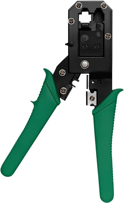 Обжимной инструмент Buro KS-316/HT-568; RJ-45; зеленый