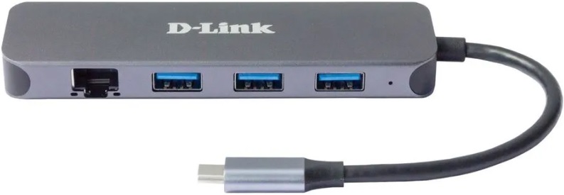 USB-хаб TypeC D-Link DUB-2334 (DUB-2334/A1A); 5