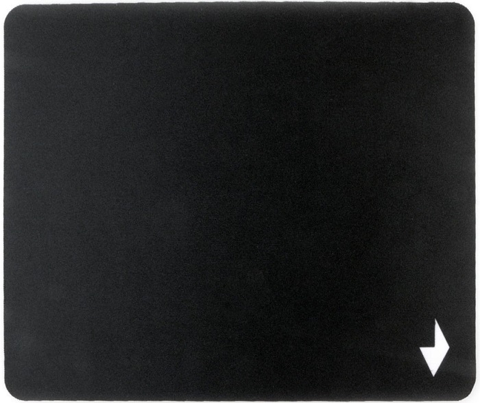 Коврик для мыши Gembird (MP-BLACK); пластик/прорезиненный;