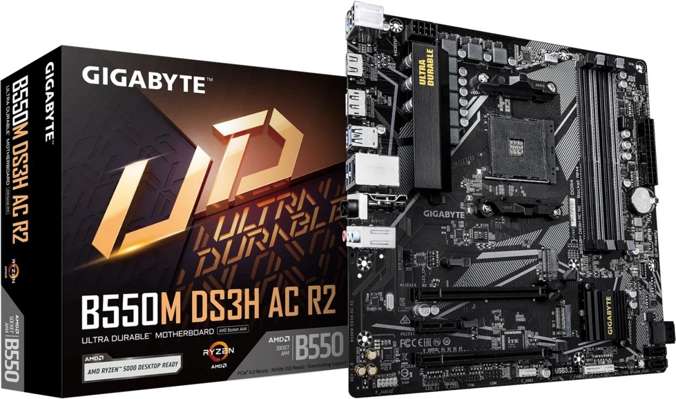 Материнская плата AMD B550 Gigabyte B550M