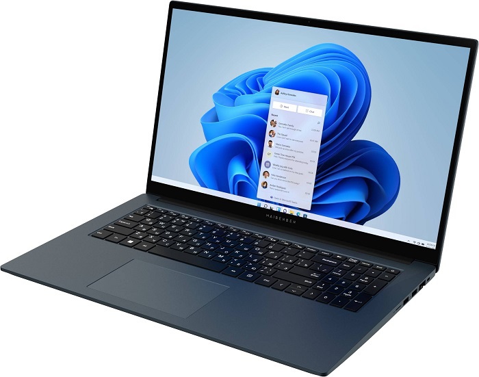 Ноутбук 17.3" Maibenben M17A (M17A-R758UMF1SLURE3); 1920х1080;
