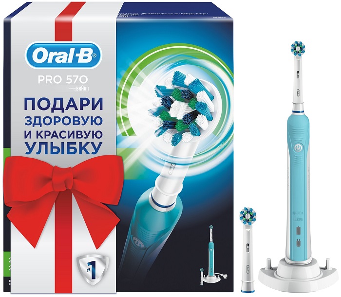 Электрическая зубная щетка Braun Oral-B CrossAction