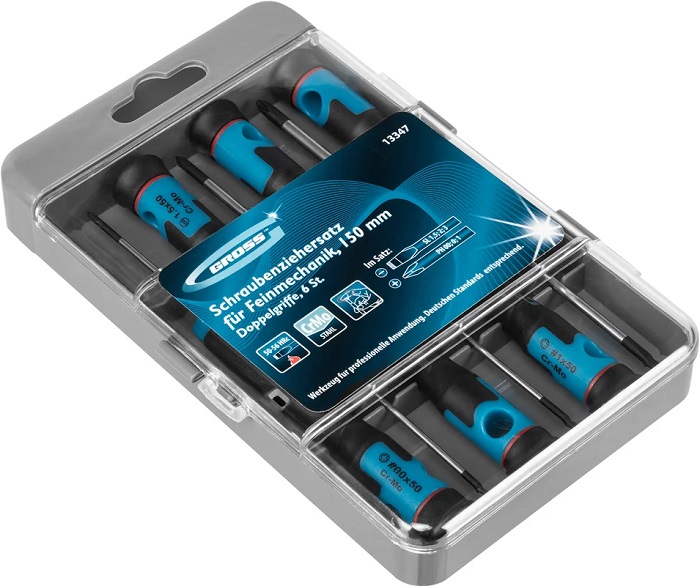 Набор отверток Gross (13347); 3 крестообразных/